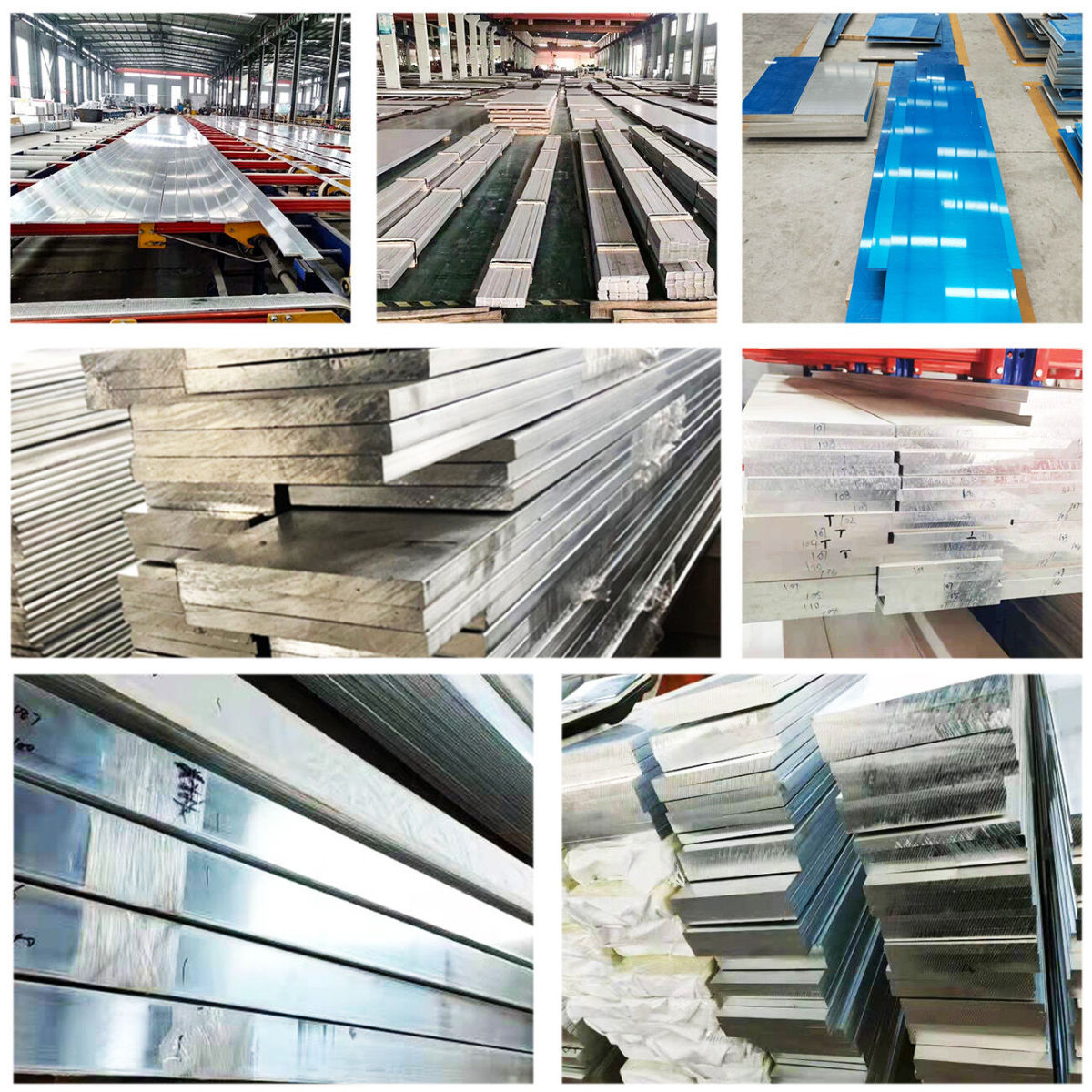 Aluminum row