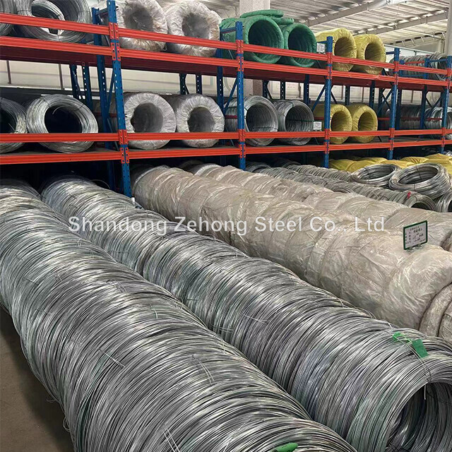 High Temperature Annealed Galvanized Wire BWG 21 22 20 24 for CD70 Clutch Cable Steel Wire Mesh