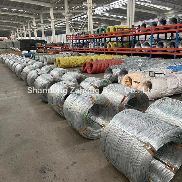High Temperature Annealed Galvanized Wire BWG 21 22 20 24 for CD70 Clutch Cable Steel Wire Mesh