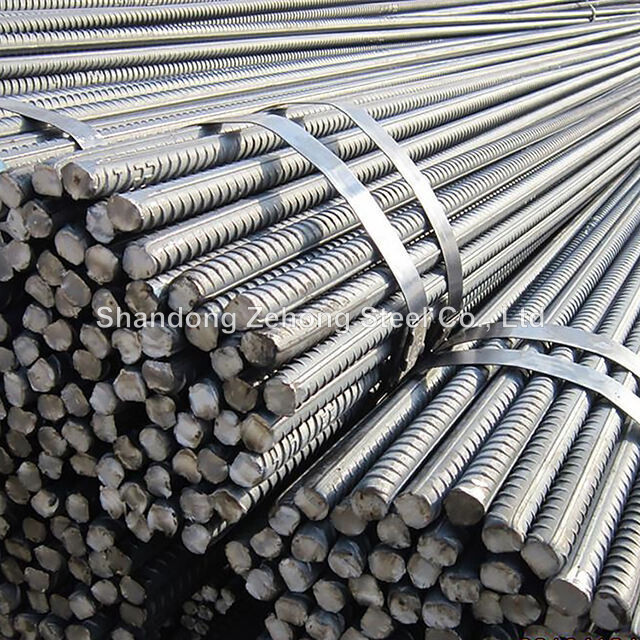 Wholesale Steel Rebar Deformed Steel Bar HRB 400/500 6m-12m Length Rebar Steel for Building Bridge Construction