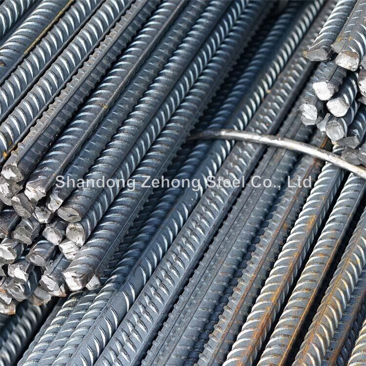 Wholesale Steel Rebar Deformed Steel Bar HRB 400/500 6m-12m Length Rebar Steel for Building Bridge Construction