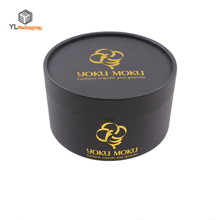 round cardboard boxes with lids front