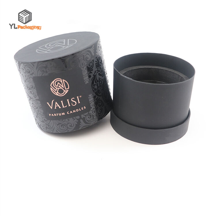 luxury round candle box