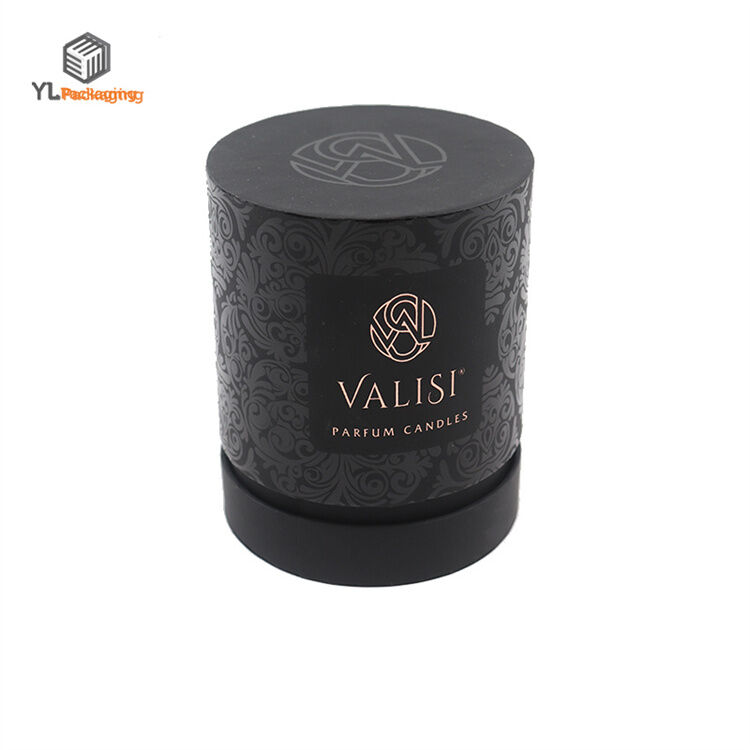 luxury round candle box