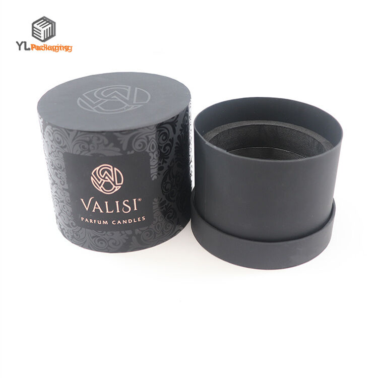 luxury round candle box