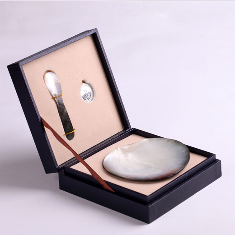 high quality custom caviar box with pu leather