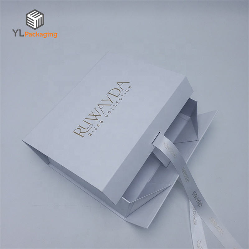 folding gift box with ribbon open folding gift box with ribbon open