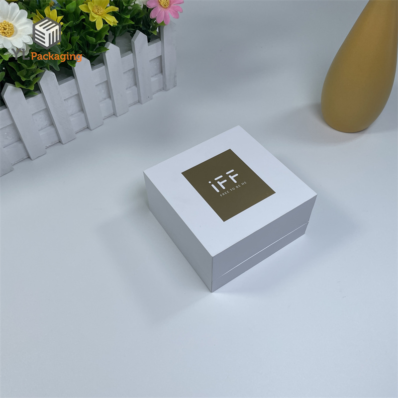 luxury custom logo plastic jewelry box paper