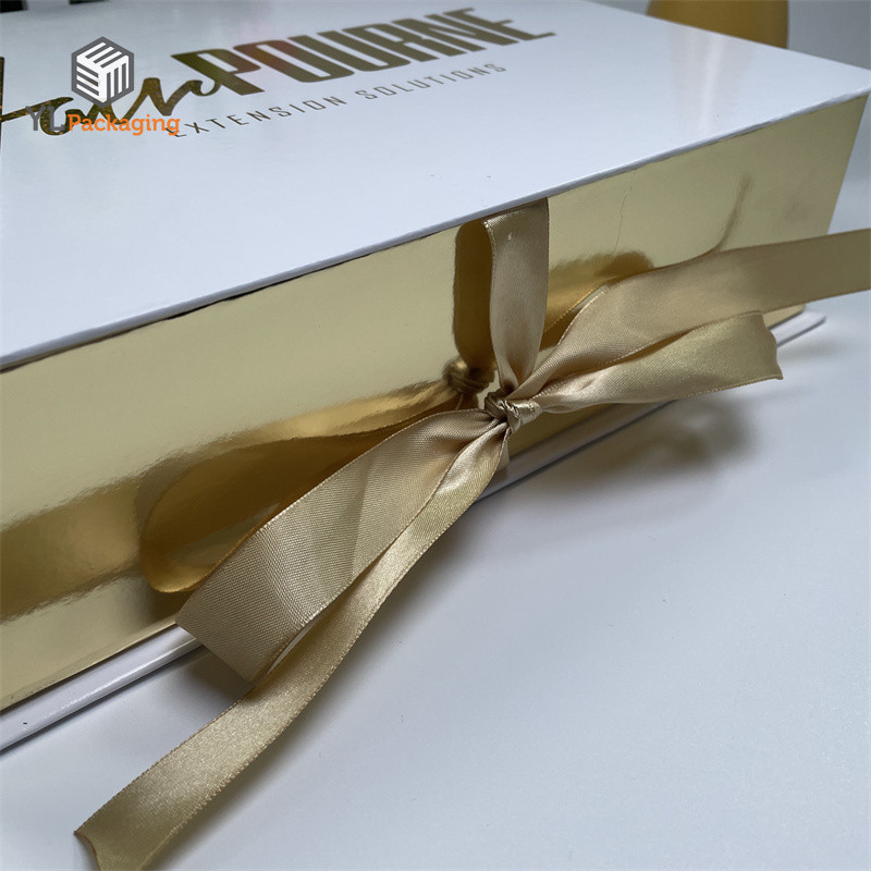 hair boxes weave packaging ribbon