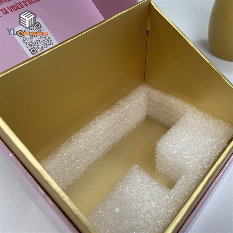 customized luxury rigid beauty packaging box cosmetics
