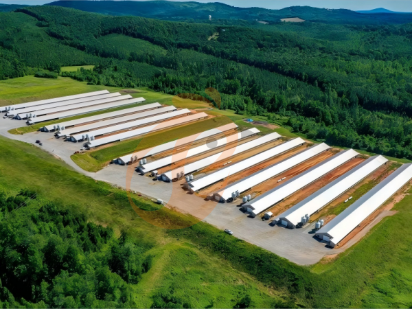 Prefab steel poultry house (12)