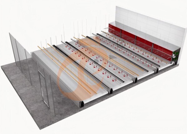 poultry slatted floor system (1) Brooder Slatted Floor System