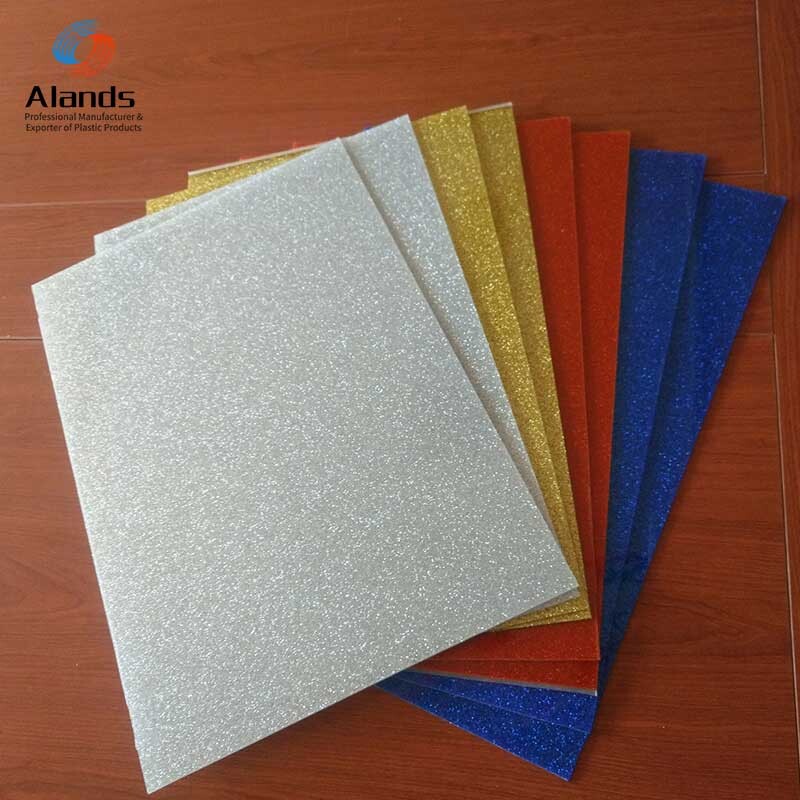 Hoja acrílica brillante de 2,8 mm y 3 mm con brillo 122x244 cm