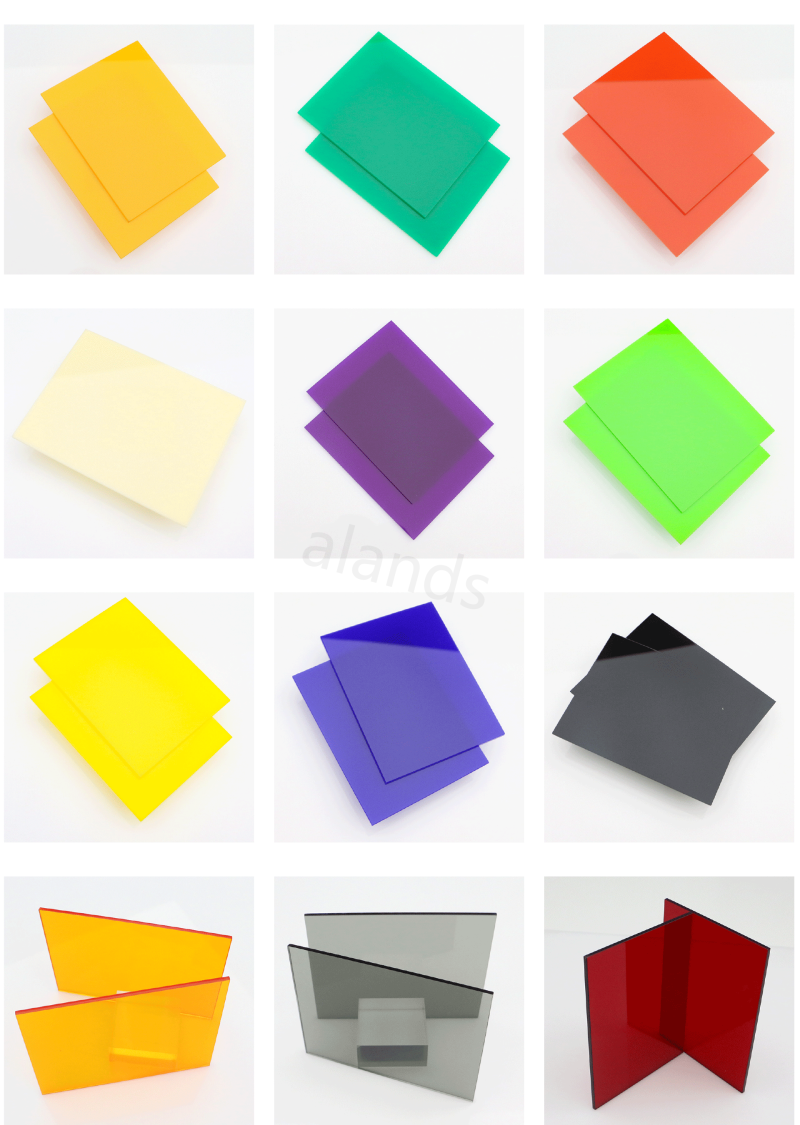 Color acrylic sheet details page (1) Fabricante mayorista de láminas de acrílico blanco – Corte personalizado, alto brillo, precio de fábrica