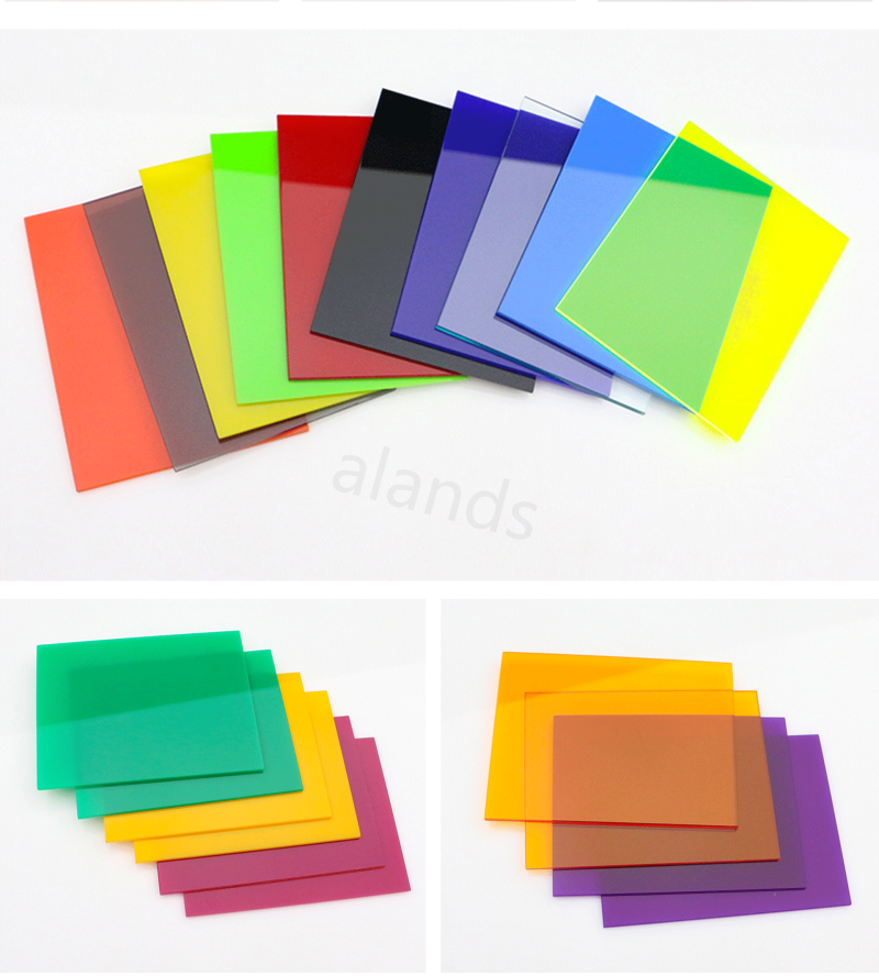 Color acrylic sheet details page (3) Fabricante mayorista de láminas de acrílico blanco – Corte personalizado, alto brillo, precio de fábrica