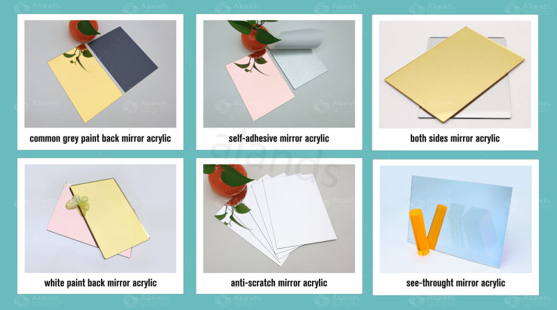 1mm 2mm 3mm 6mm 4×8ft Plastic Mirror Sheet - Details page (2) Lámina de espejo plástico de 1mm 2mm 3mm 6mm 4×8 pies