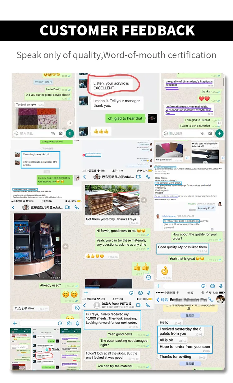 Lámina acrílica transparente 4x8-Tamaño de corte de la lámina acrílica