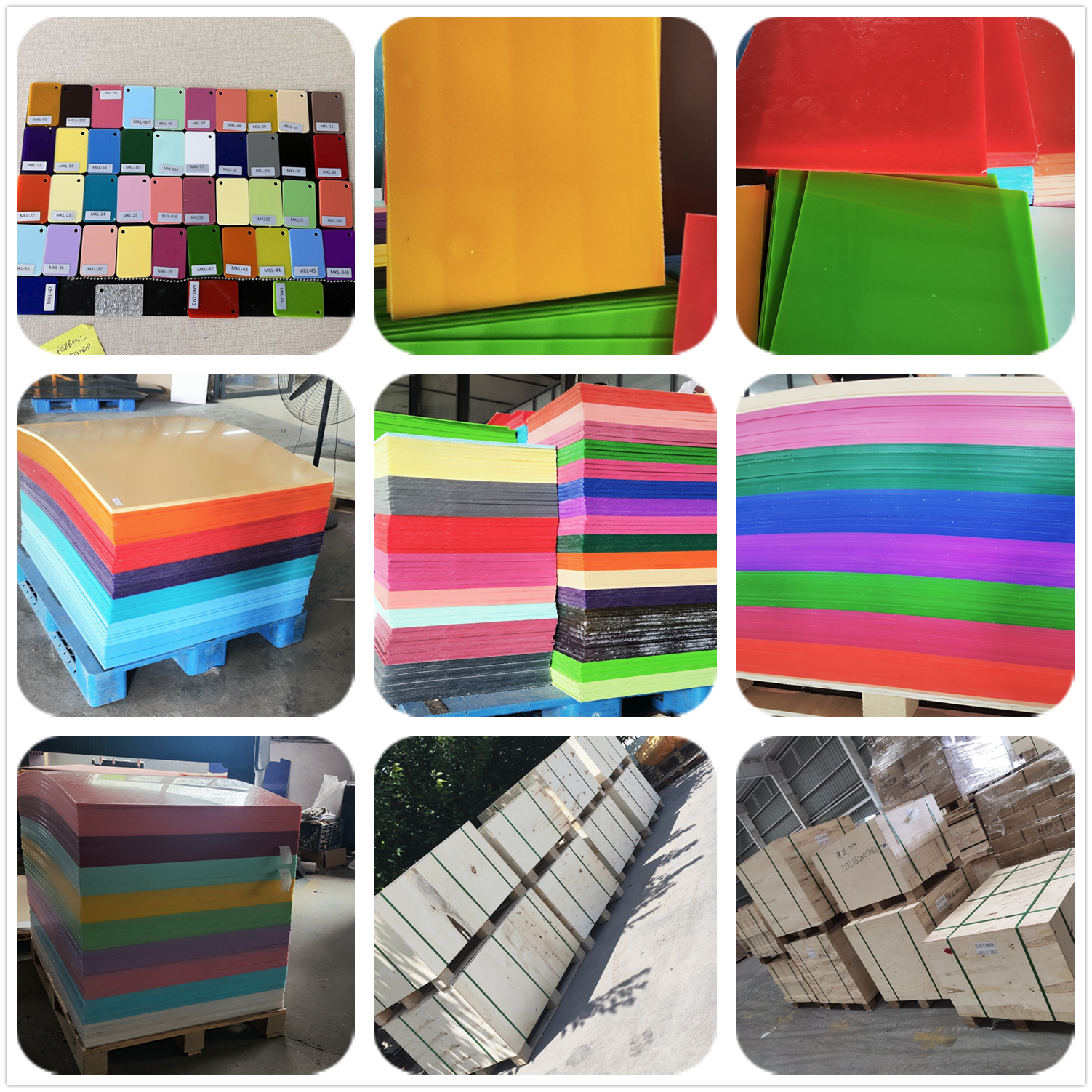 ¡Corte CNC + pulido de bordes, lámina acrílica fundida, lámina acrílica brillante para clientes de Canadá!
