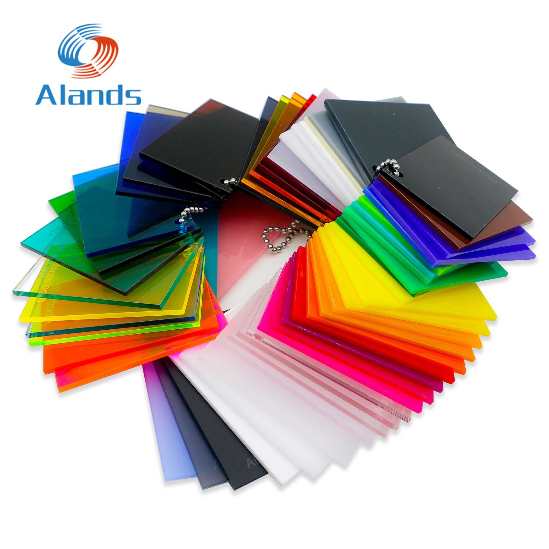 Feuilles acryliques colorées coulées sur mesure de haute qualité pour diverses applications