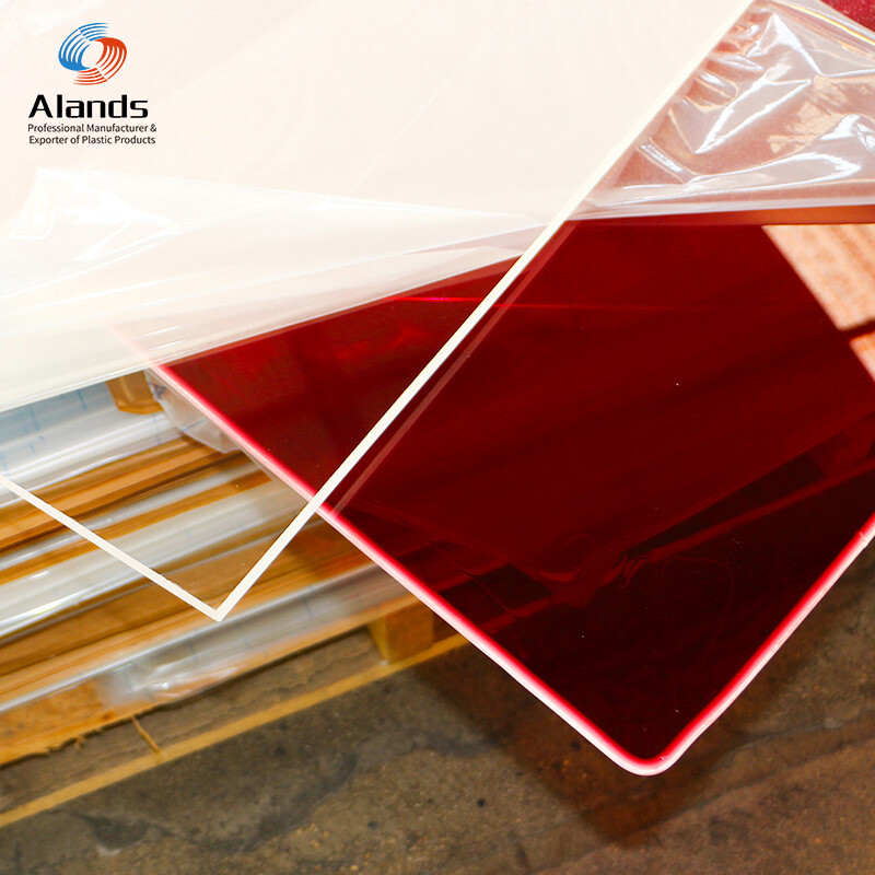 Feuilles acryliques colorées de haute qualité de 4 x 8 pieds pour des applications polyvalentes avec une plasticité améliorée