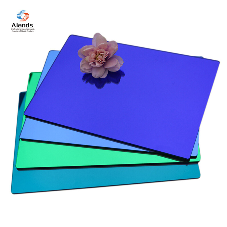 Feuille acrylique miroir à épaisseur flexible