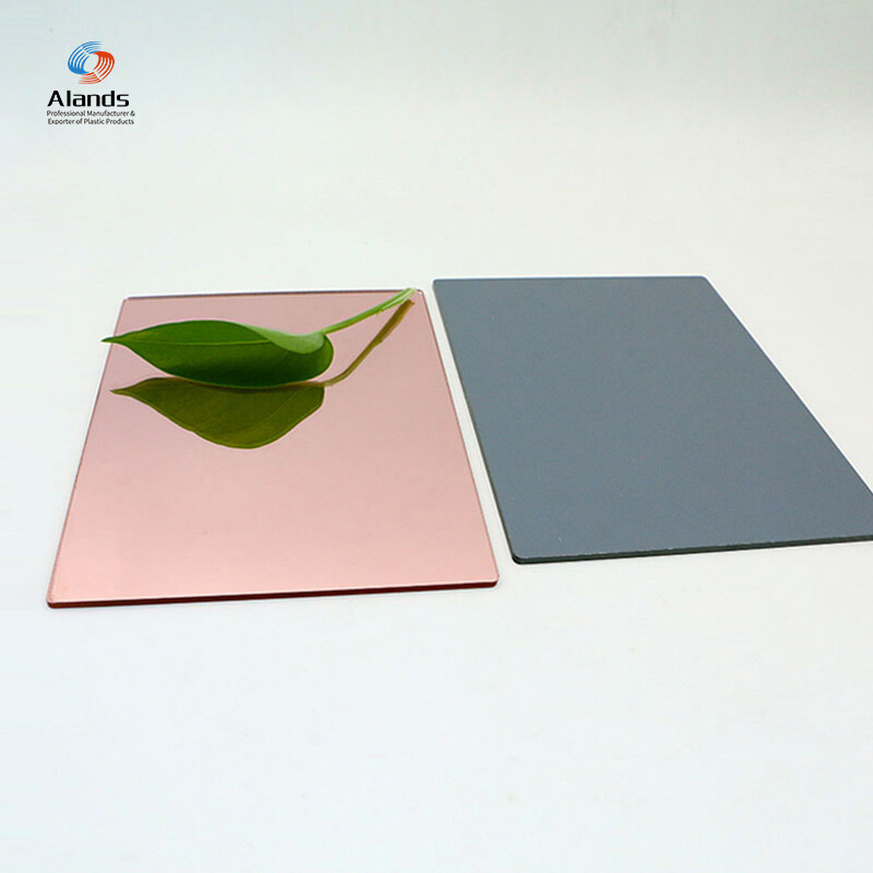 Feuille acrylique miroir à épaisseur flexible