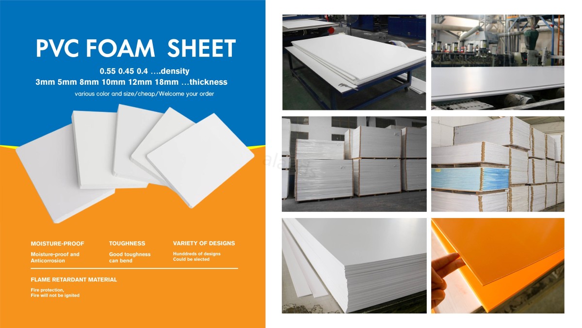 Feuilles de PVC 4x8 Introduction du produit