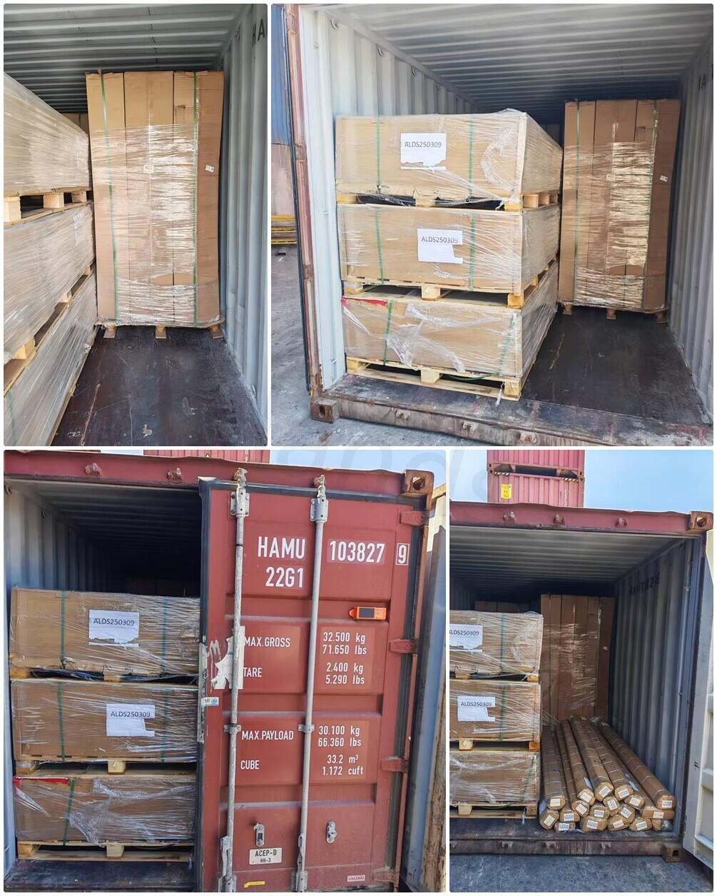 Exportation de tubes et de feuilles acryliques vers le Danemark
