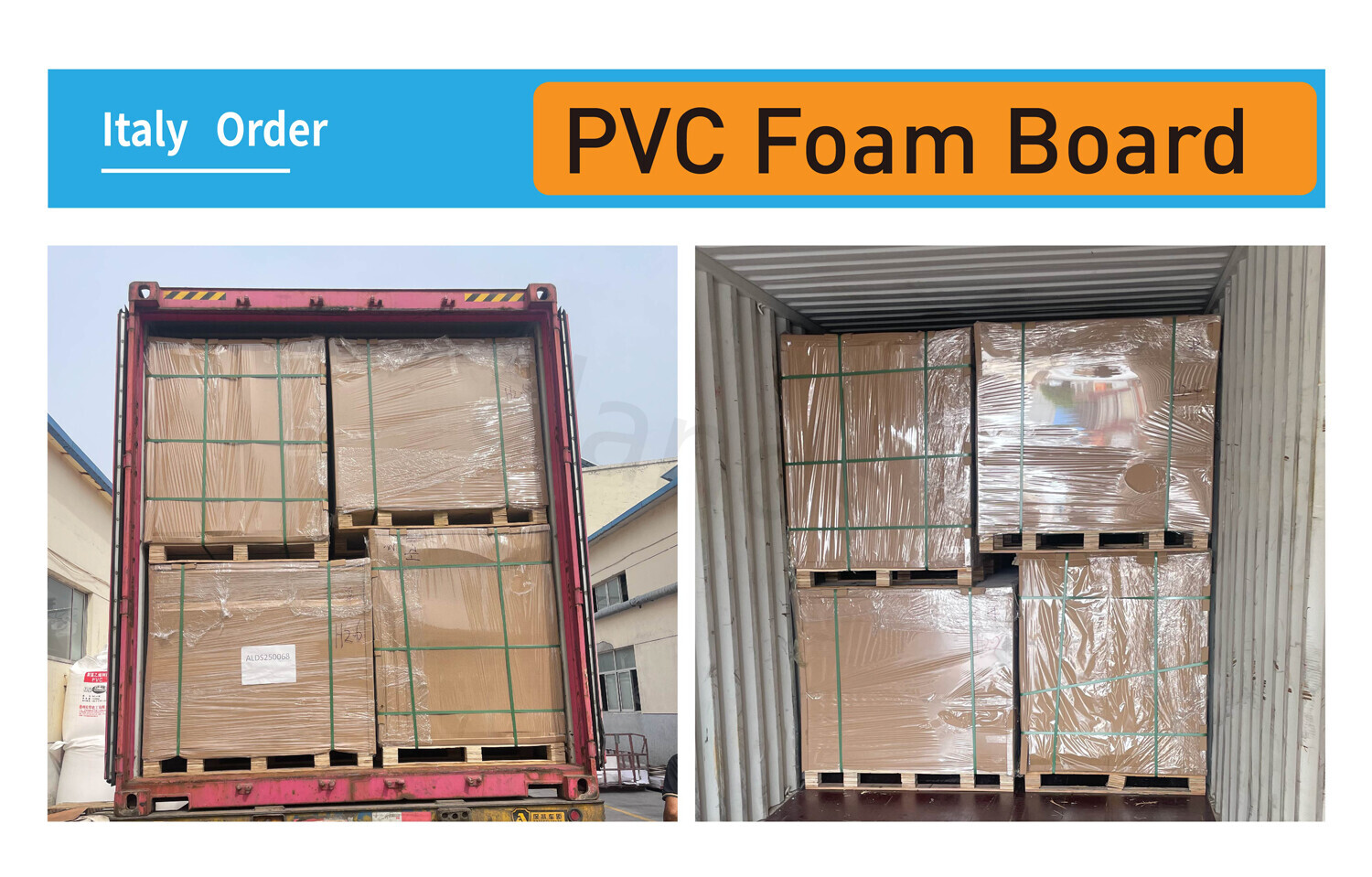 Panneau de mousse PVC prêt à l'emploi