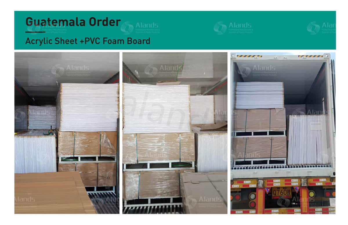 Acrylic Sheet Supplier & PVC Foam Board Exporter Fournisseur de feuilles acryliques du Guatemala & exportateur de panneaux en mousse PVC