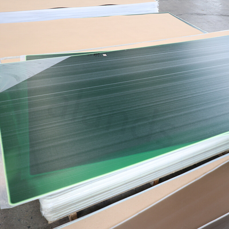 Plaque acrylique verte transparente – Clarté élevée, durable et polyvalente