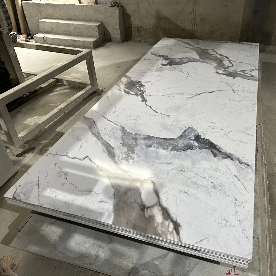 Panneaux muraux en marbre PVC - Fabricant de panneaux muraux décoratifs haut de gamme