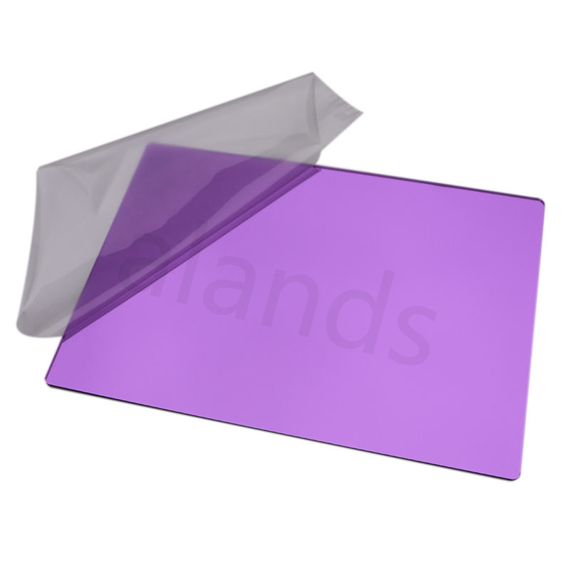 Fabricant de panneau miroir acrylique or clair en vente chaude 4ft x 8ft