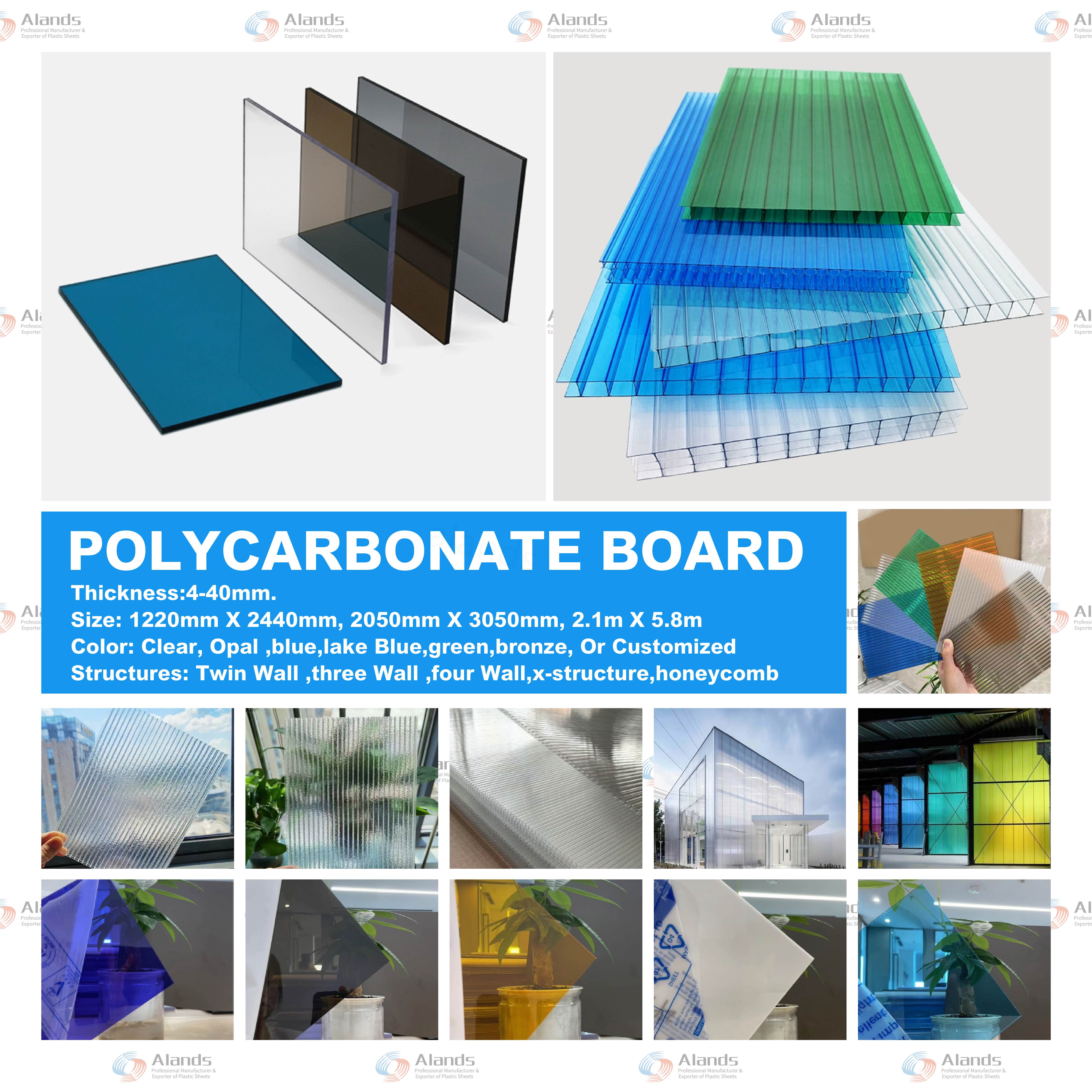Plaque en polycarbonate