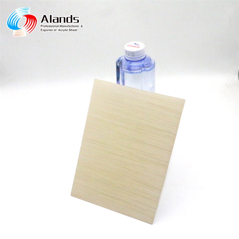 Feuille acrylique en marbre
