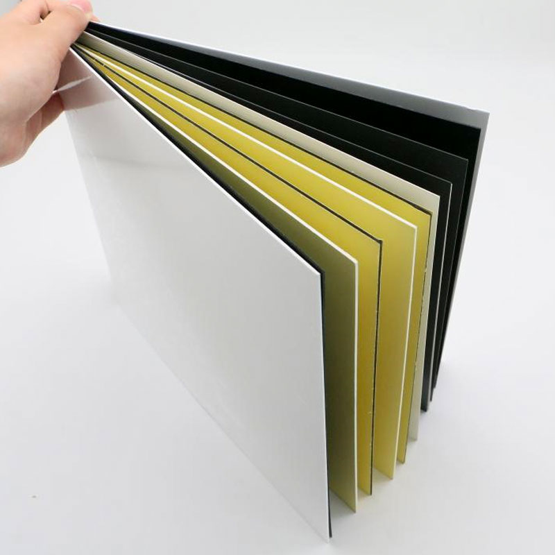 Feuille de plastique pvc Alands pour pages album photo feuille de pvc pour livre photo
