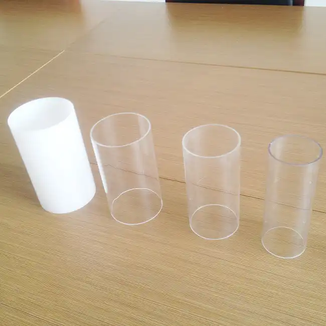 Tubes acryliques ronds
