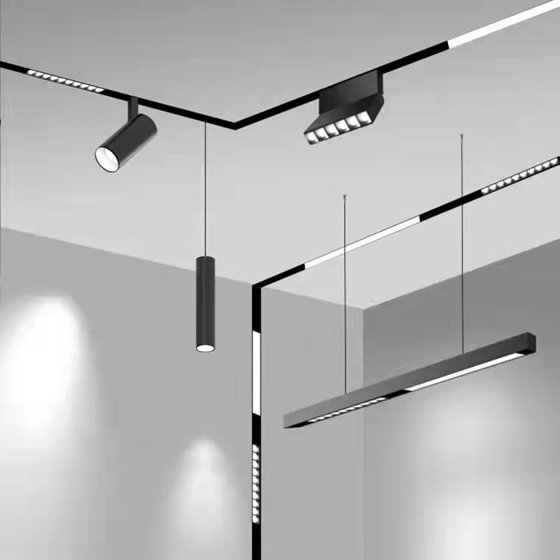 How does led magnetic track light play an important role in the field of store lighting?