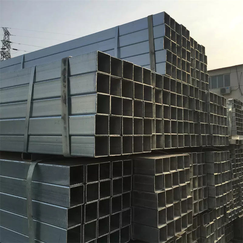 Galvanized square tube