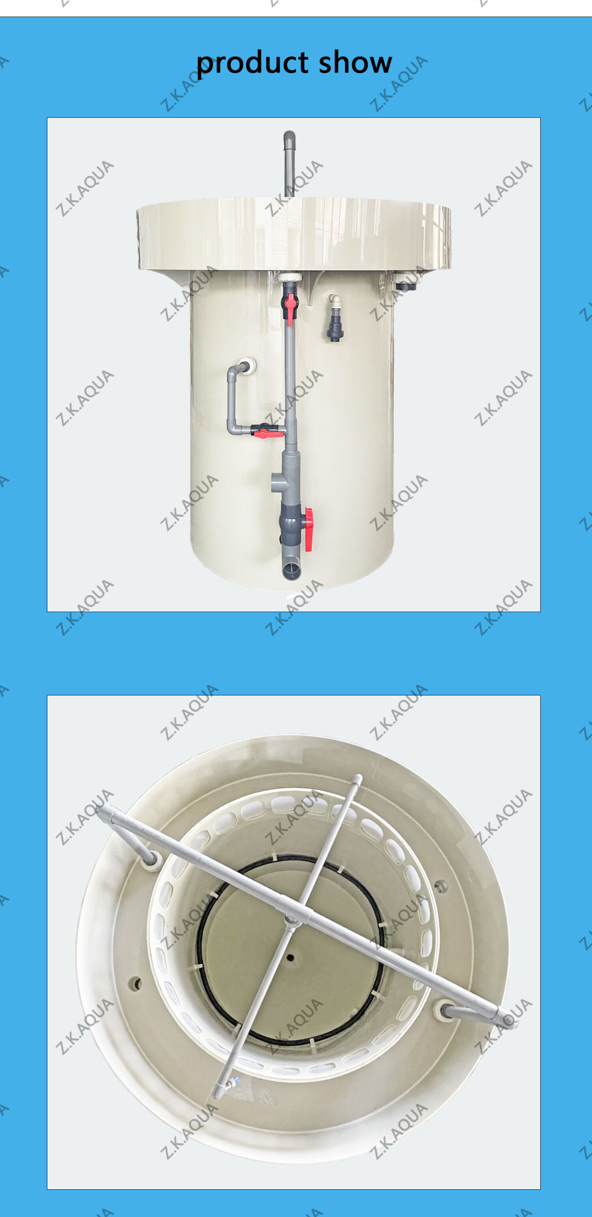 Aquaculture fish hatching equipment fish egg incubator hatching tank