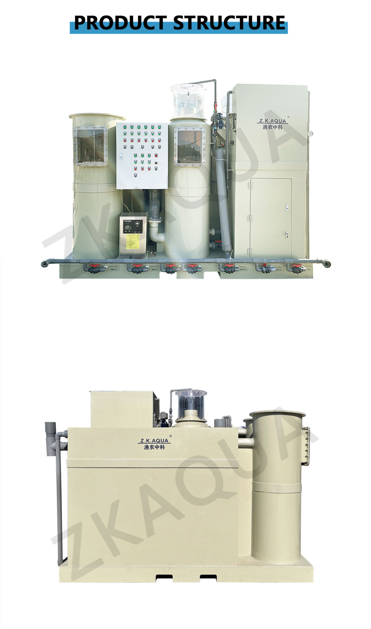 Mini Ras Water Treatment Machinery Circulation Ras Fish Farming Equipment Aquaculture Aquaculture System