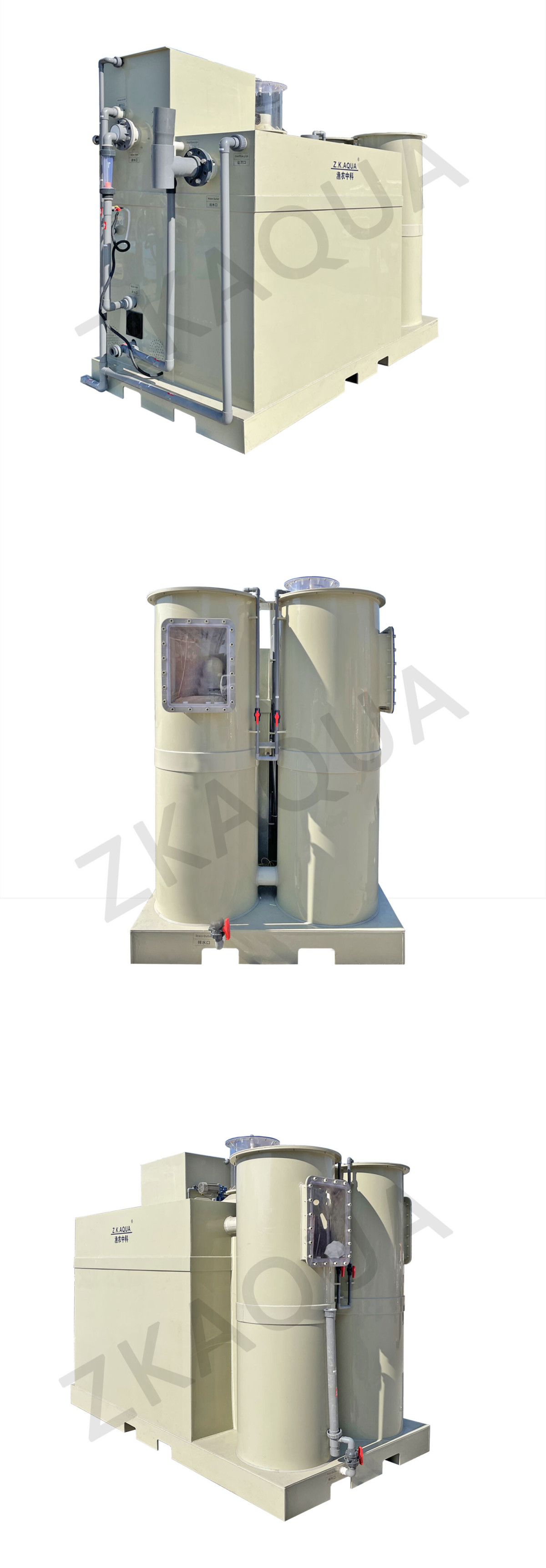Mini Ras Water Treatment Machinery Circulation Ras Fish Farming Equipment Aquaculture Aquaculture System