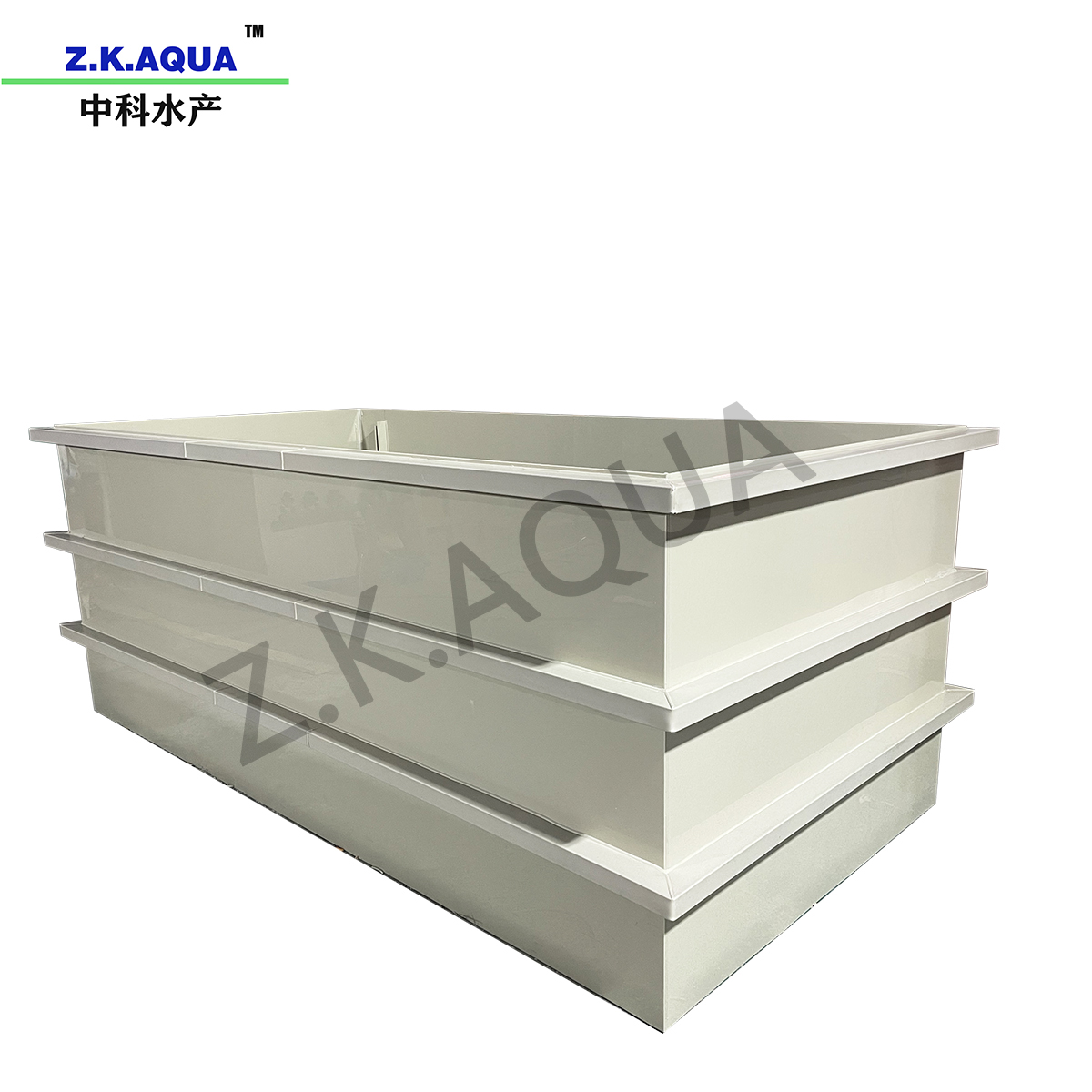 Factory customized commercial fish pond square large aquaculture fish tank fry breeding basin