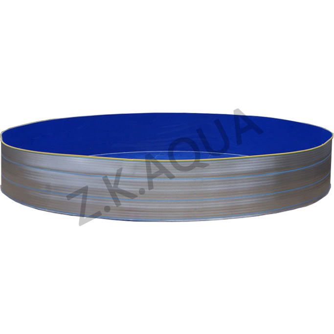 Farm water tank round custom round canvas fish pond high quality steel bracket shrimp pond