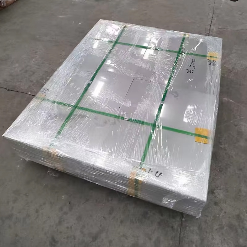 304 316L Stainless Steel Sheet 8K Mirror Finish Super Mirror Polished 0.5mm-10mm Elevator Decoration Panel