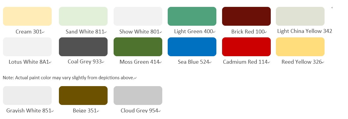PPGI Ral color.png PPGL Pre-Painted Galvalume Steel Coil