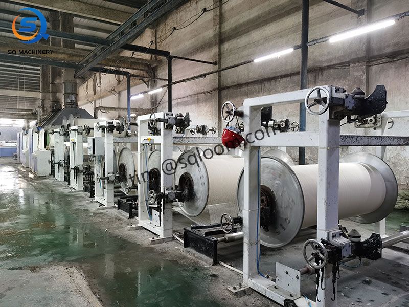 Spun yarn sizing machine SQ358