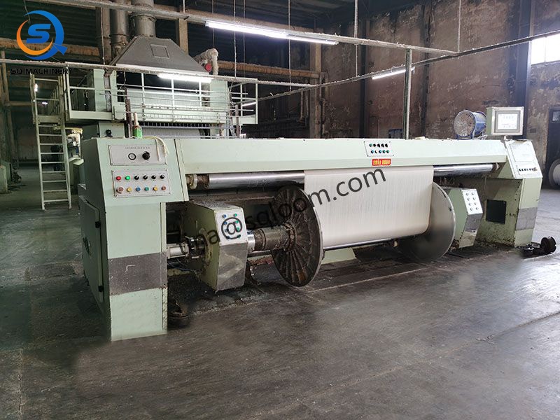 7 unit 2 size box textile cotton yarn warping & sizing machine SQ358
