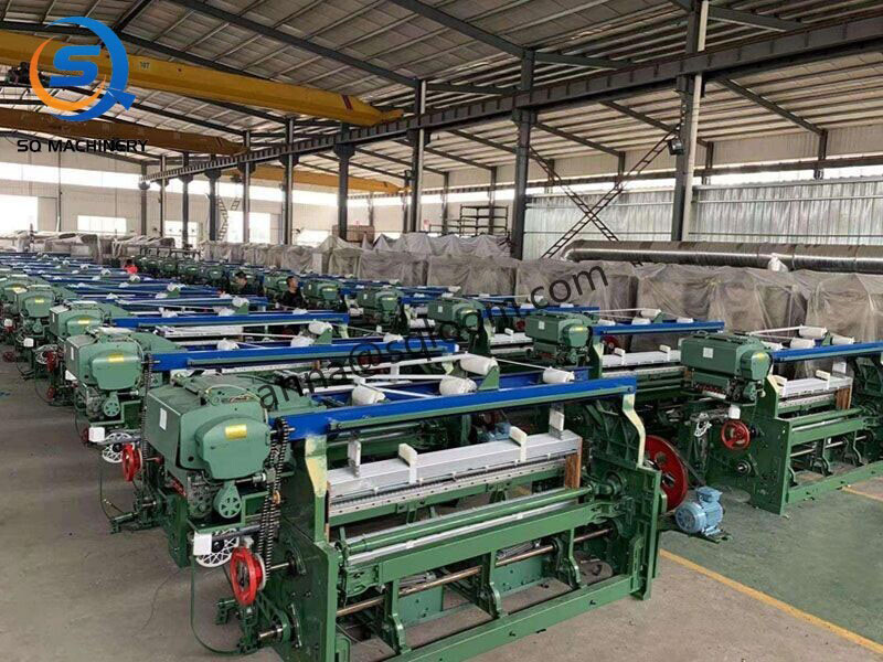 rapier loom factory Heavy fabric Jute canvas weaving machine rapier loom