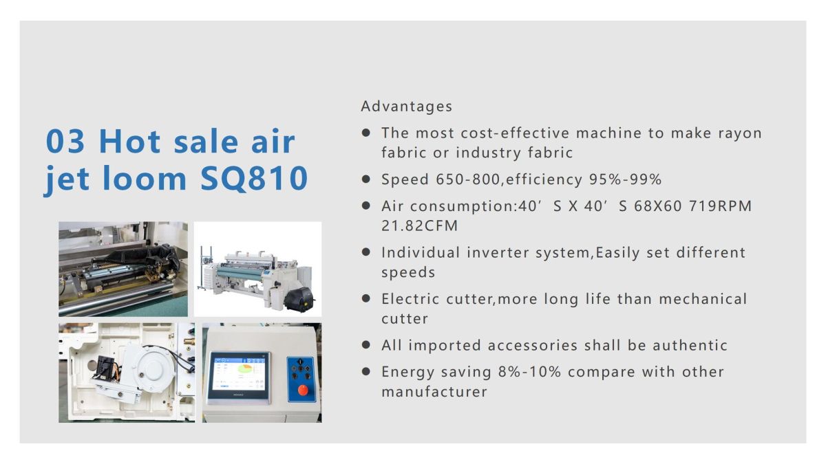 Hot sale textile weaving machine-air jet loom
